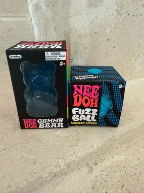 *NEW* NeeDoh Gummy Bear + Fuzz Ball